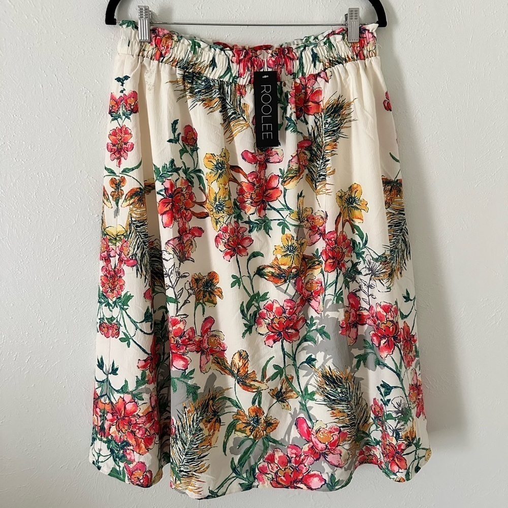 🌟SALE🌟 New with tags!! Roolee floral skirt - Picture 6 of 6